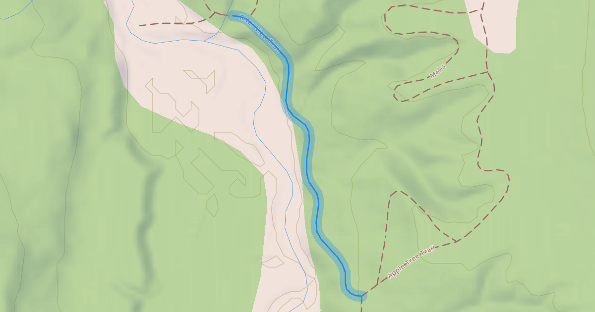 Map preview of River View Trail