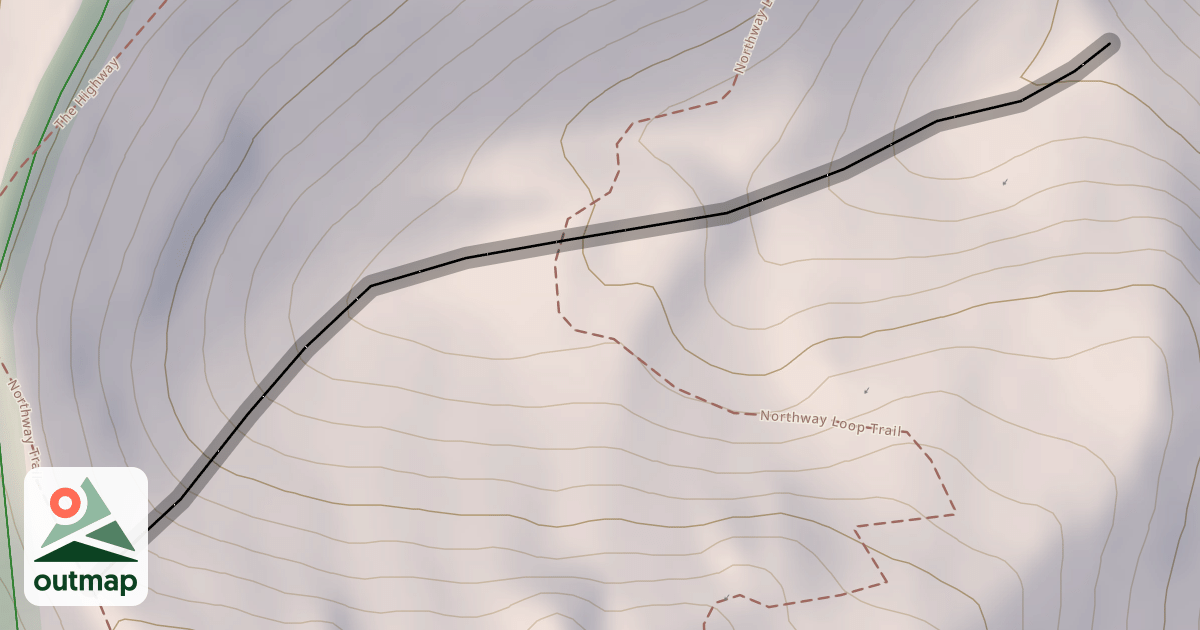 Map of Upper Northway