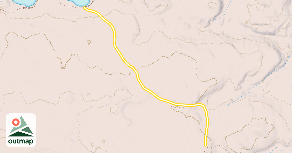 Map of Lost Pond Trail