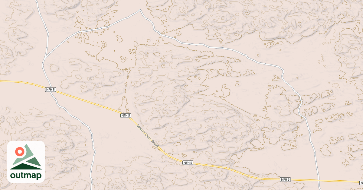 Map of SOUTH FALLS