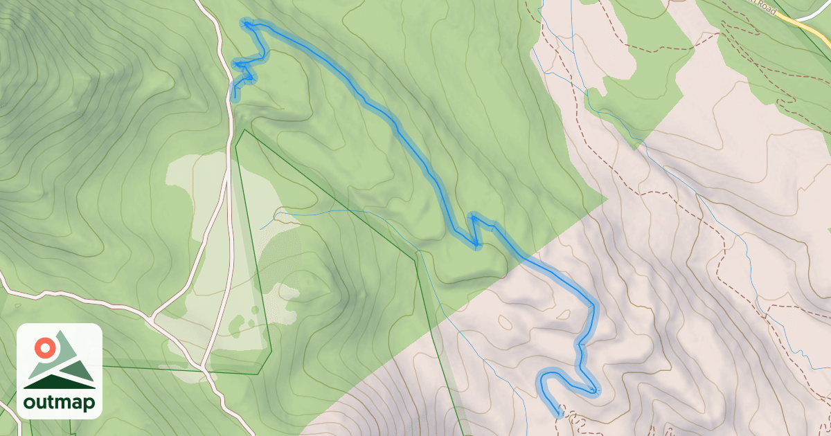Map of Wowza Trail