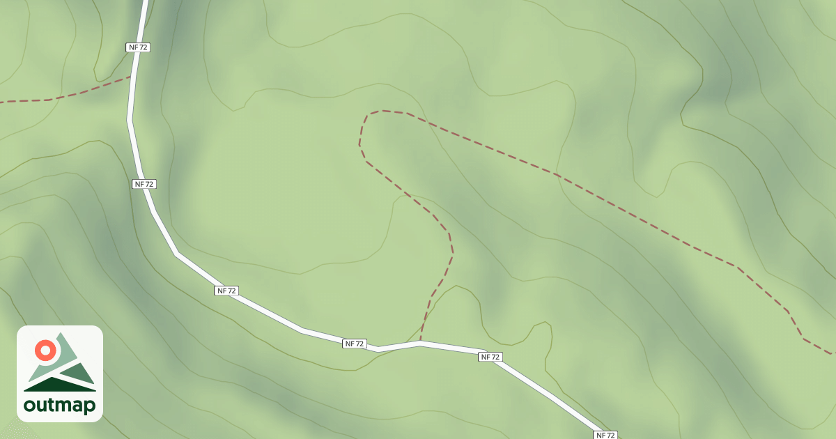 Map of USFS Motor Vehicle Use Map Roads {547C2FD0-E1BA-4D92-AEF6-FCDB856ED441}