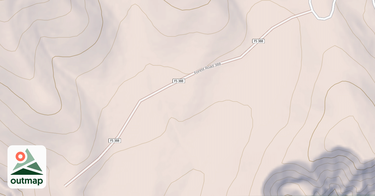 Map of MUD SPRINGS