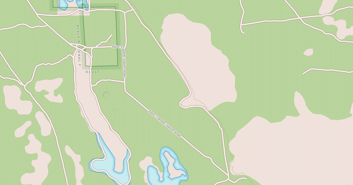 Map preview of USFS National Forest System Roads {8FFF3392-C2D3-4DC1-B287-F3CC8224FD86}