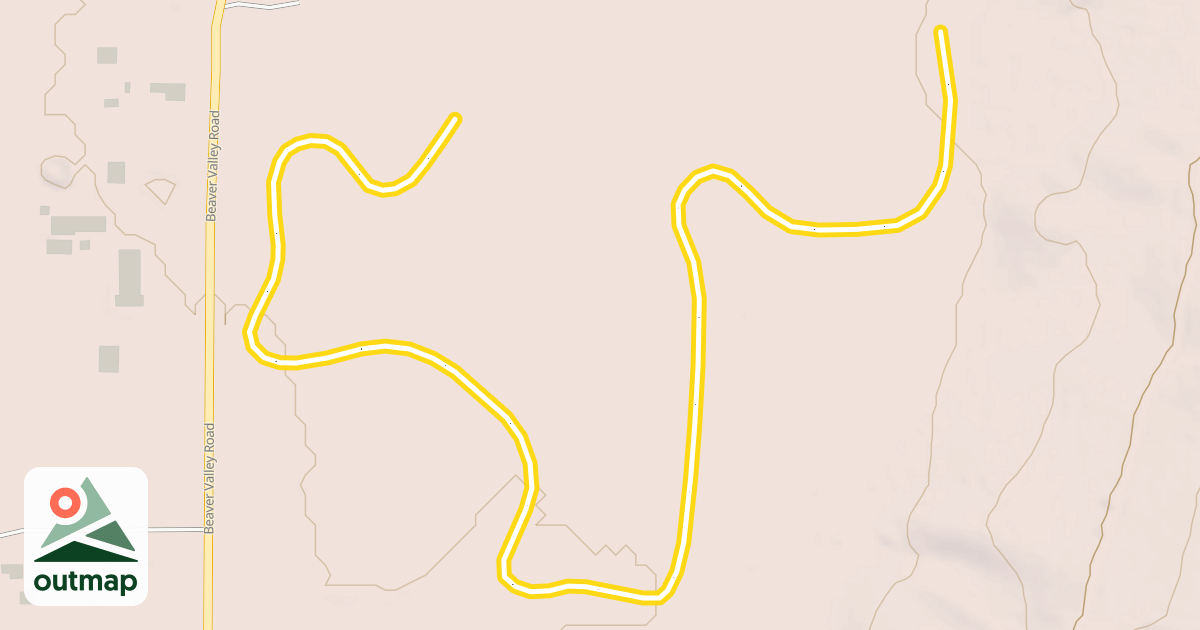 Map of Meadow Loop