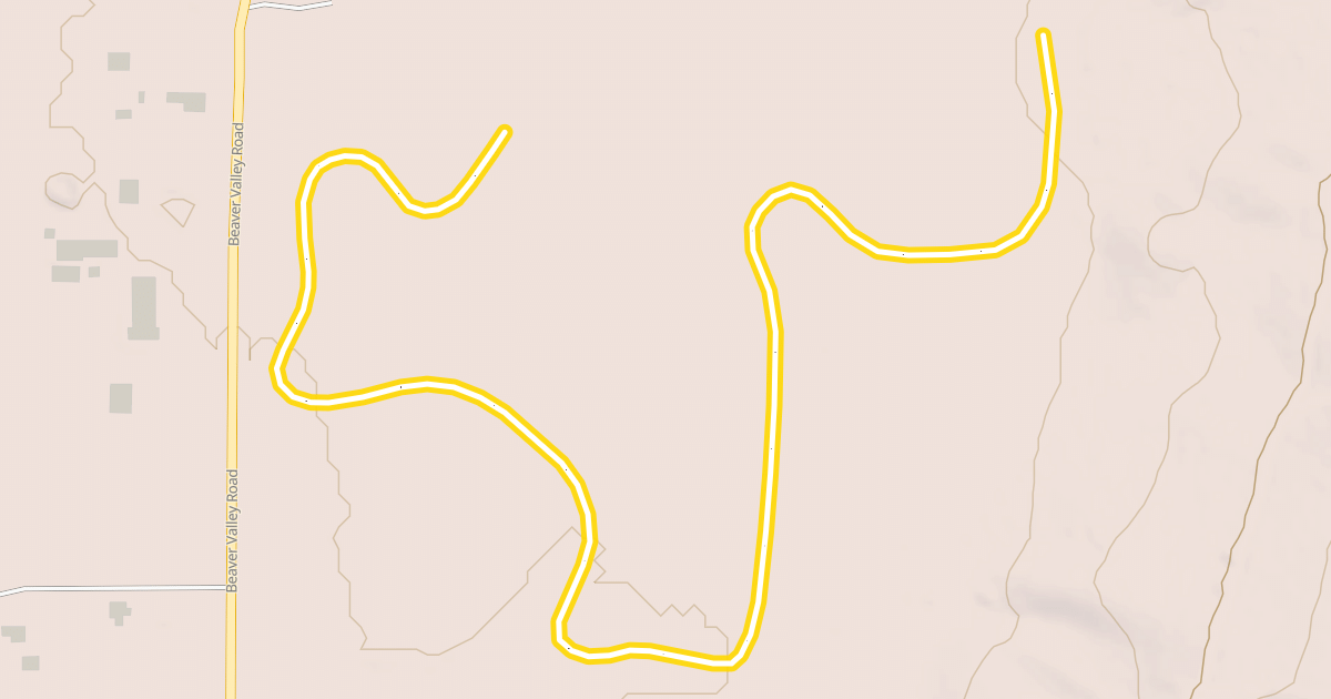 Map preview of Meadow Loop