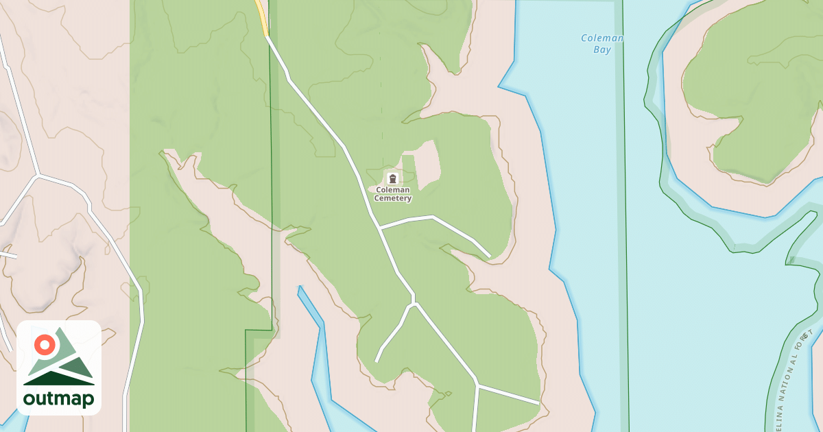 Map of COLEMAN CROSSING