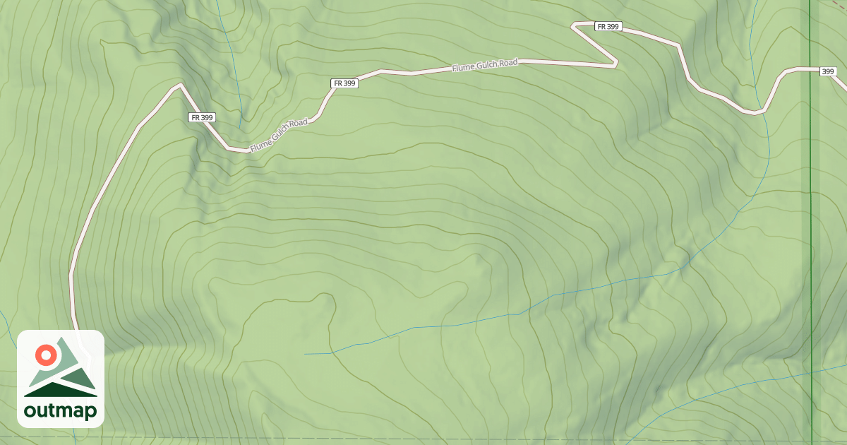 Map of FLUME GULCH