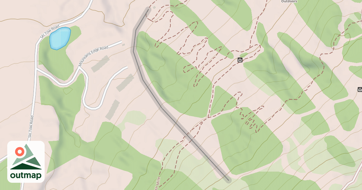 Map of West Slope