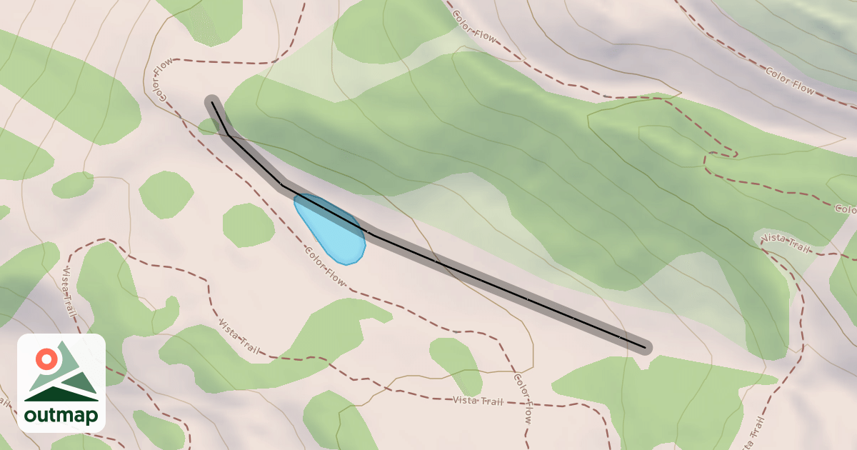 Map of Bristlecone Bowl