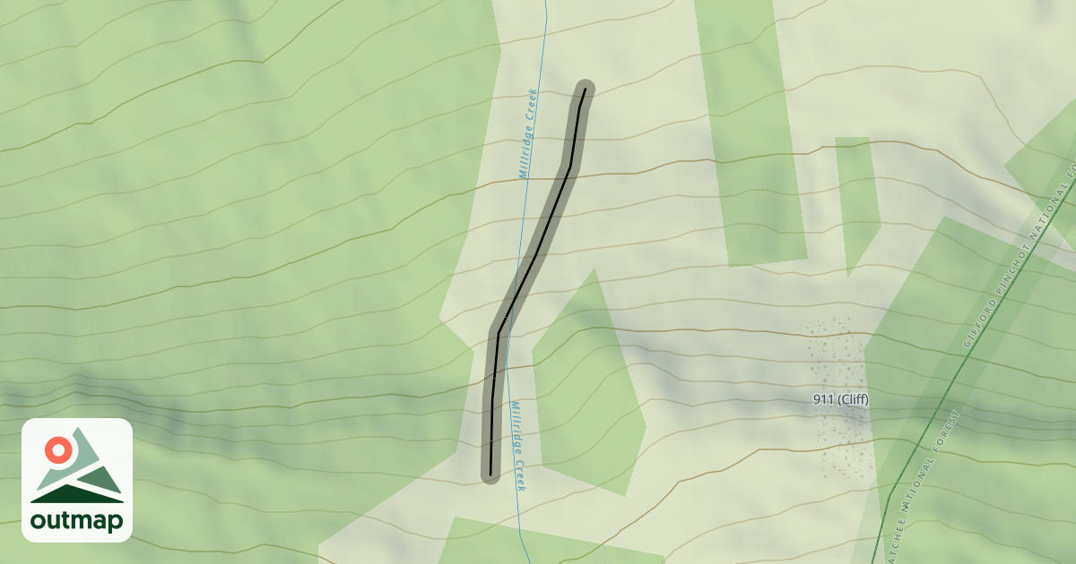 Map of Roller Cliff