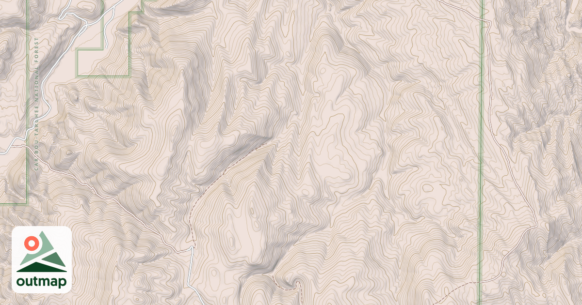 Map of ROCK CREEK