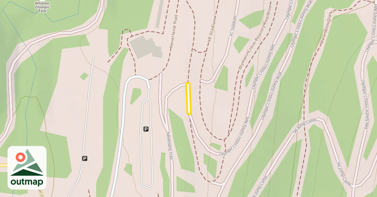 Map of XC Stadium