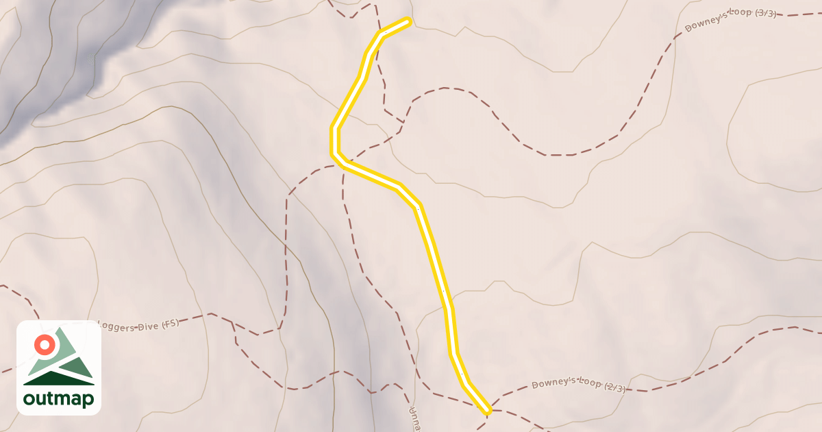 Map of Brackett Return