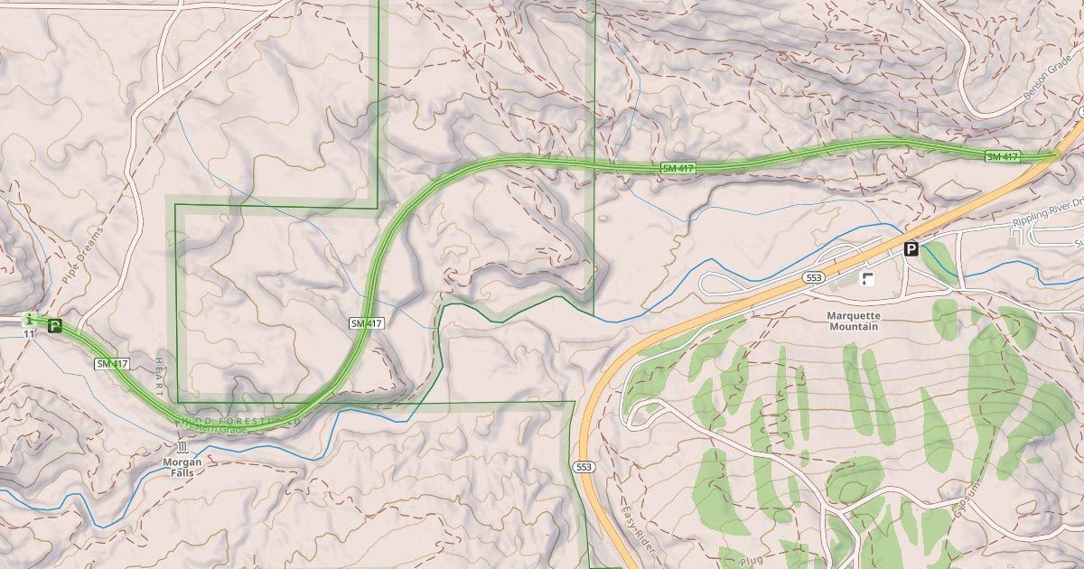 Map preview of Western Grade