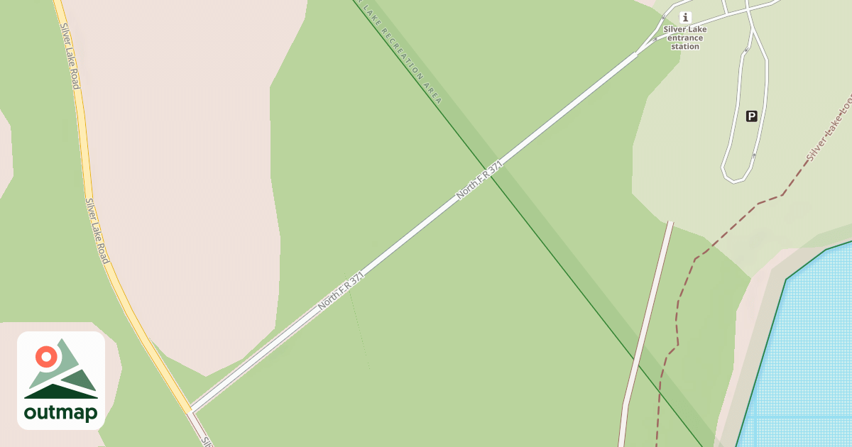 Map of SILVER LAKE REC AREA