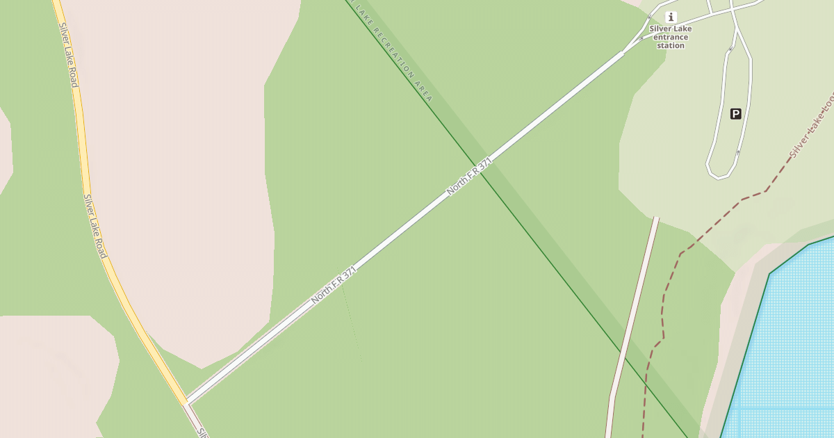 Map preview of SILVER LAKE REC AREA