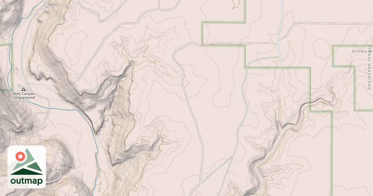 Map of USFS National Forest System Roads {0A080E14-9A7B-42E3-AF90-35692117B9A5}