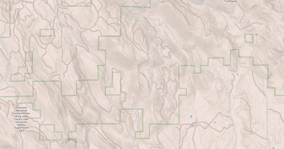 Map preview of BAUERS CREEK