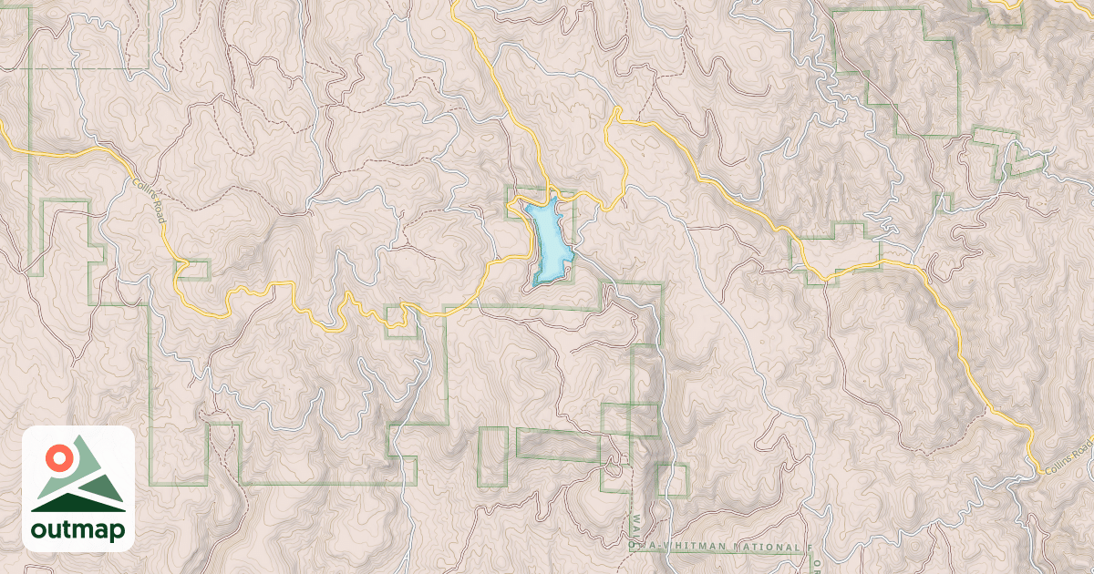 Map of COLLINS ROAD