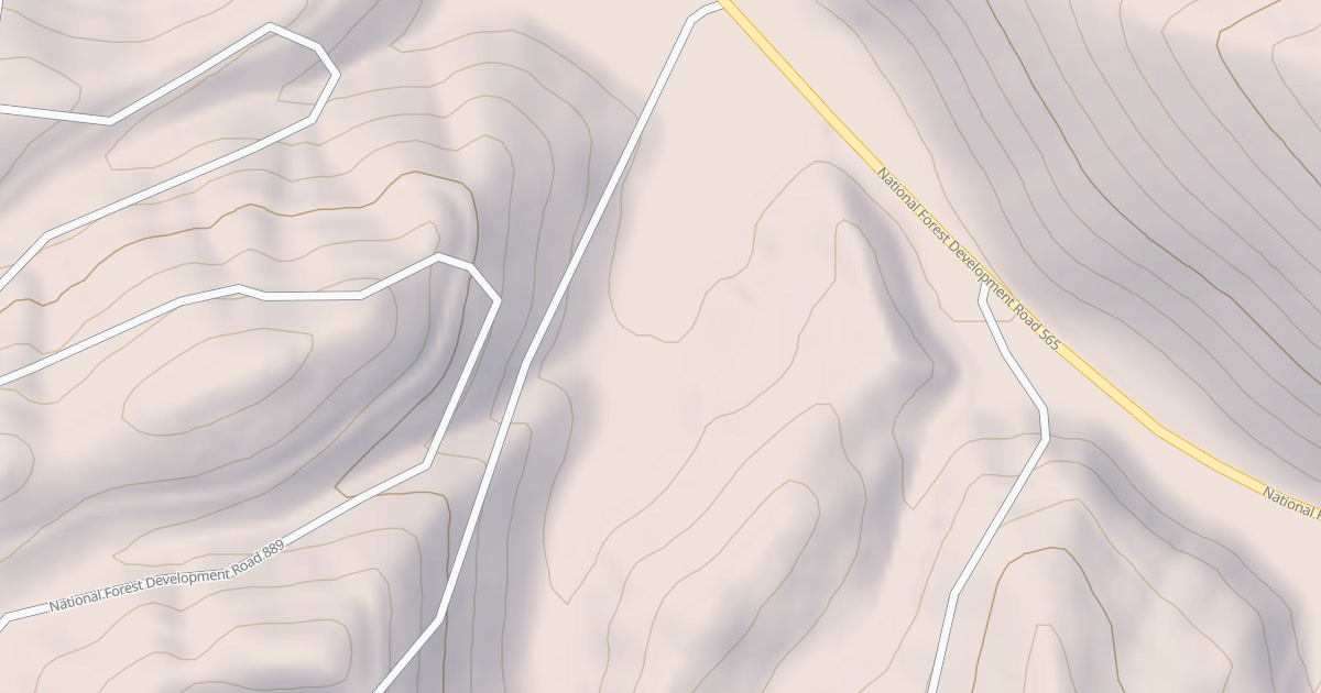Map preview of MILL CANYON