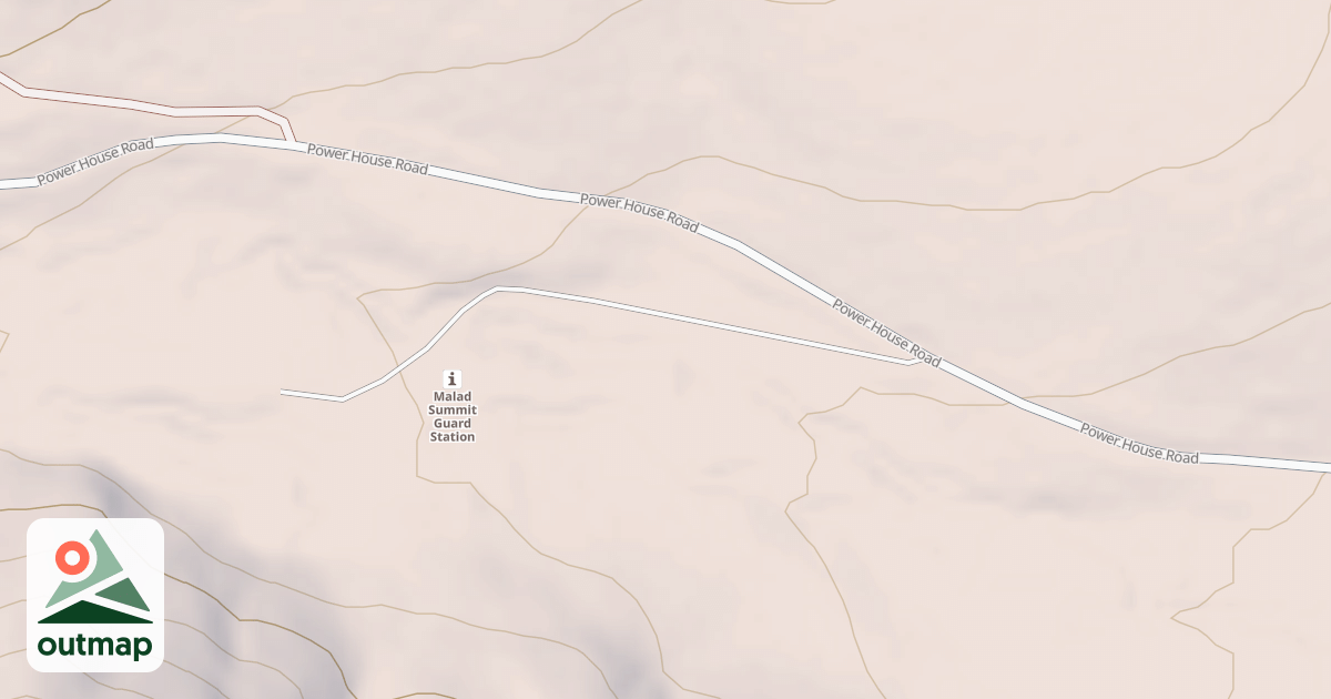 Map of SUMMIT GUARD STATION