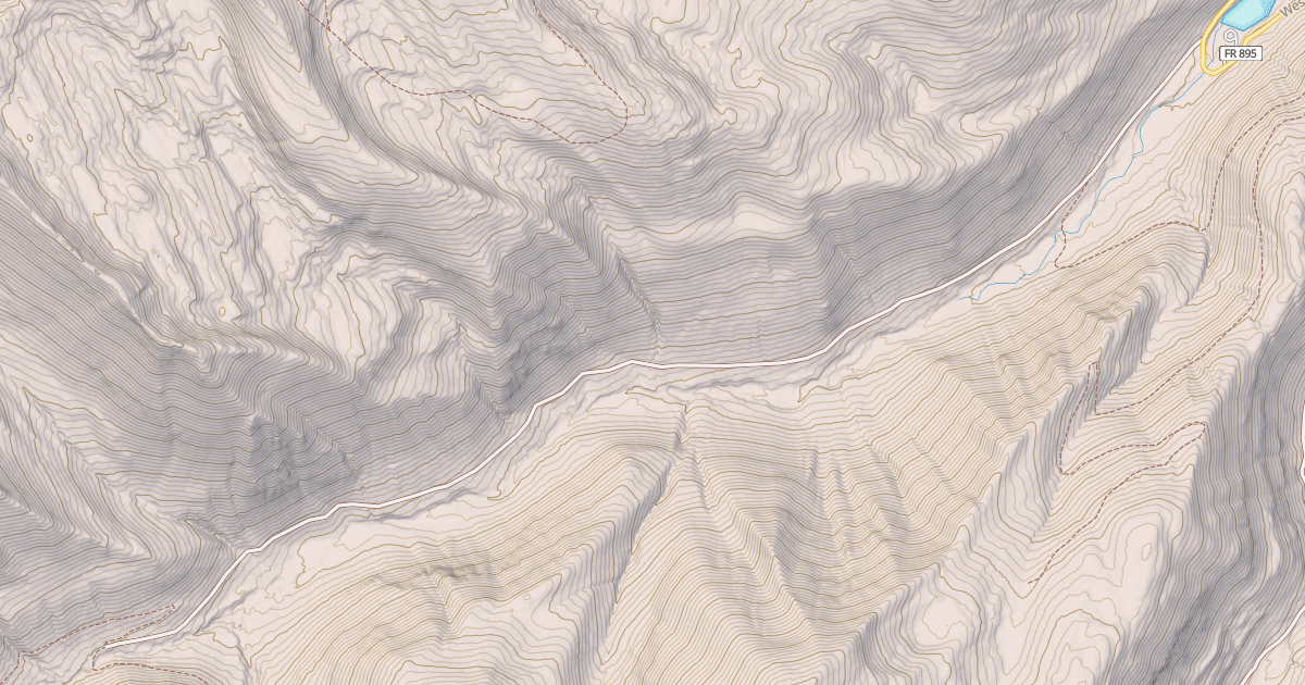 Map preview of DORIS CREEK