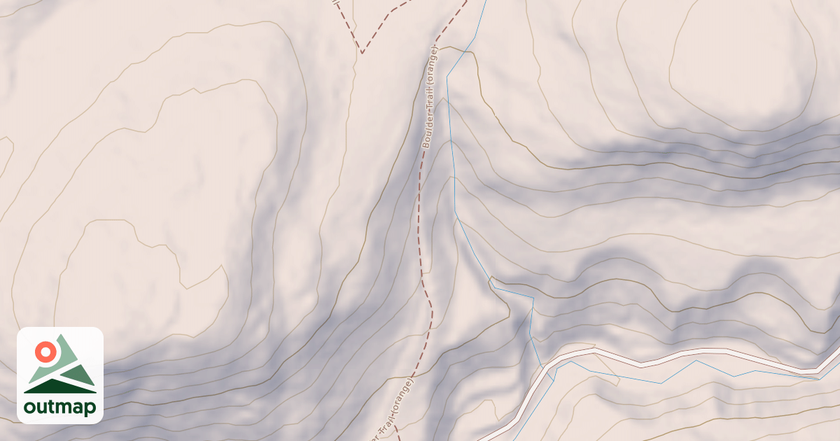Map of Boulder Trail