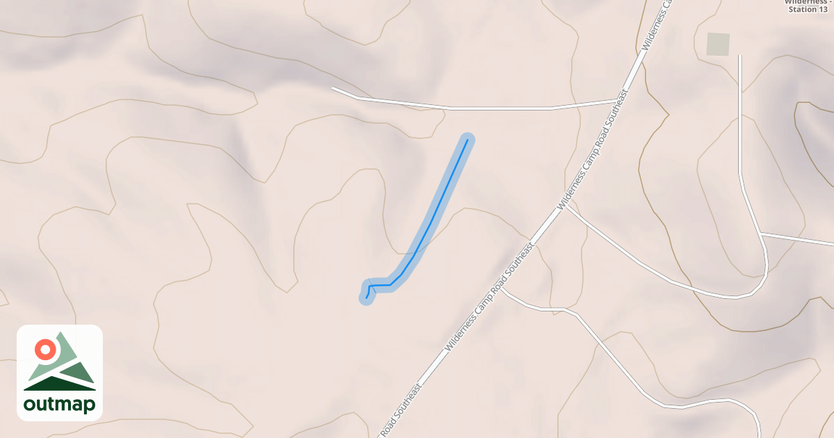 Map of Chitwood Climb