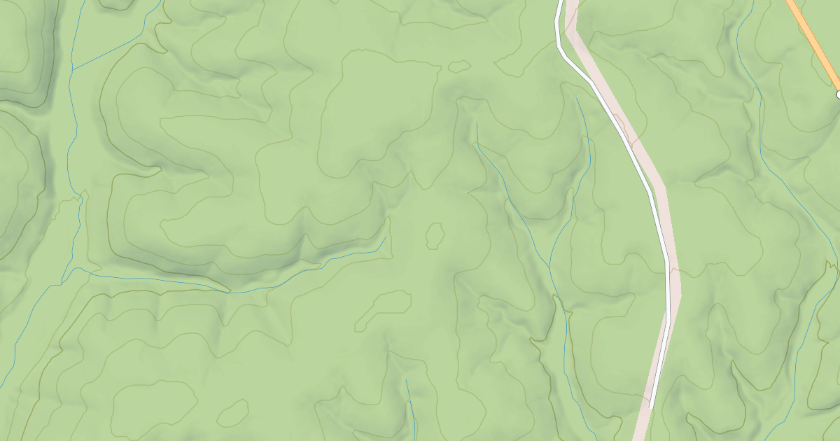 Map preview of POND HOLLOW SPUR A