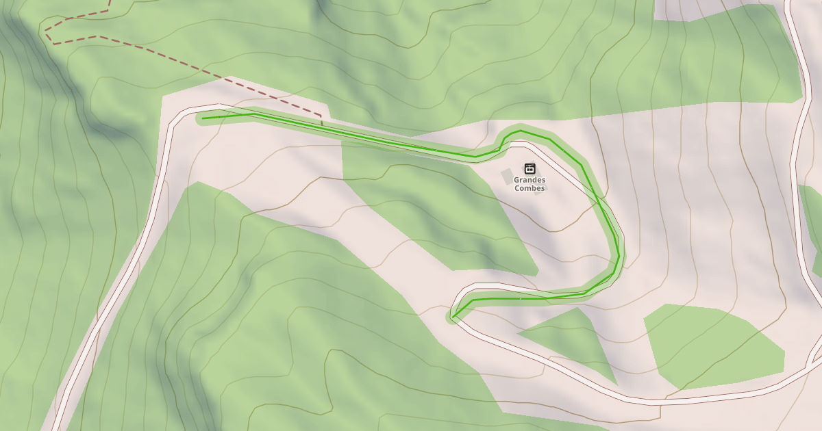 Map preview of Le Crôt Variante