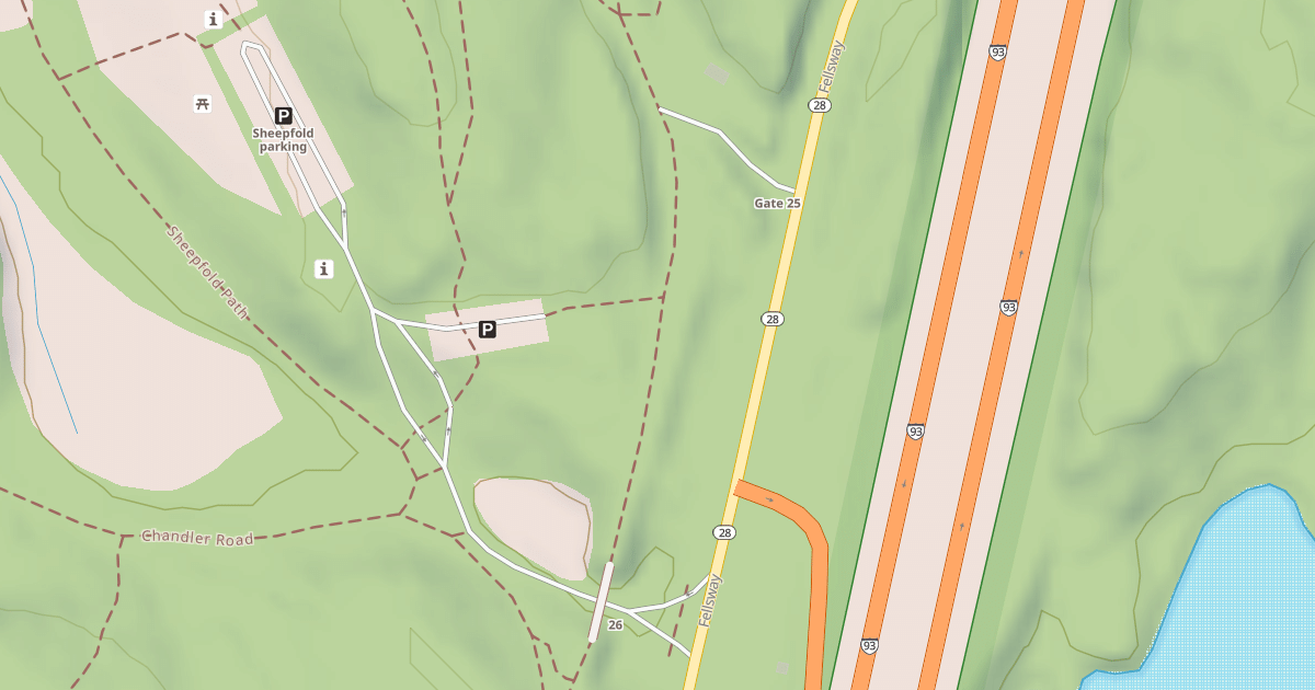 Map preview of Mountain Bike
