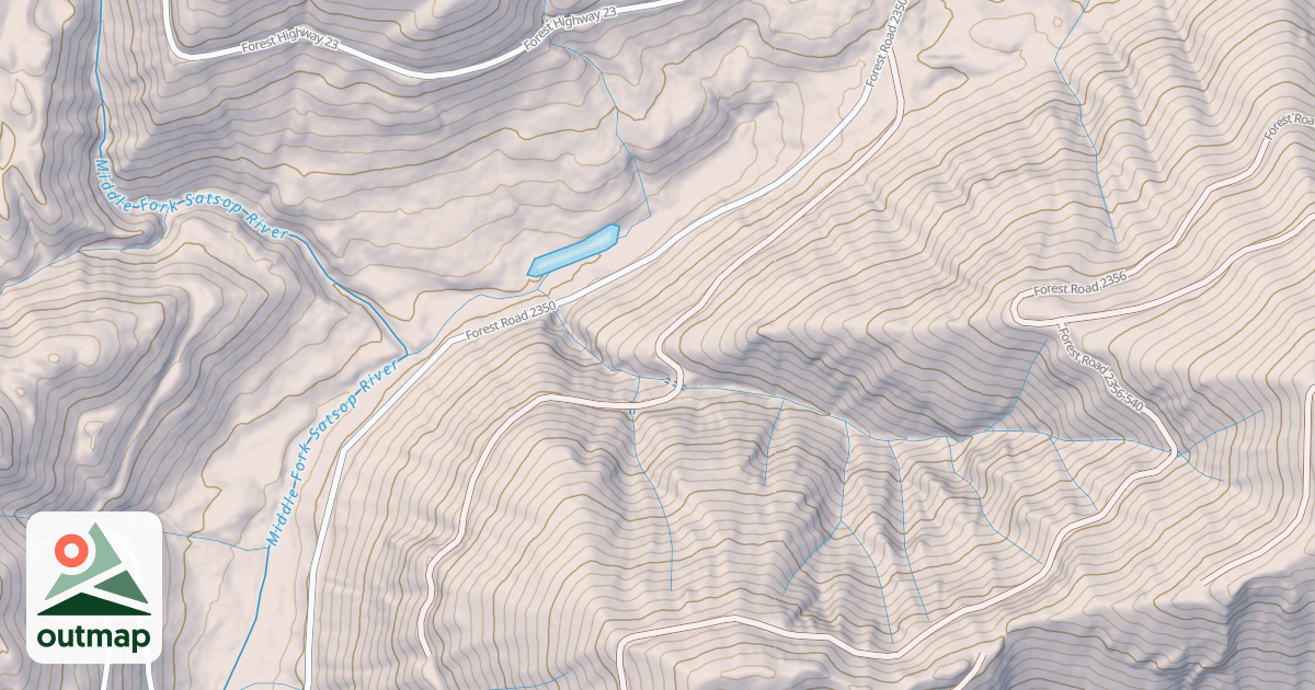 Map of V1038