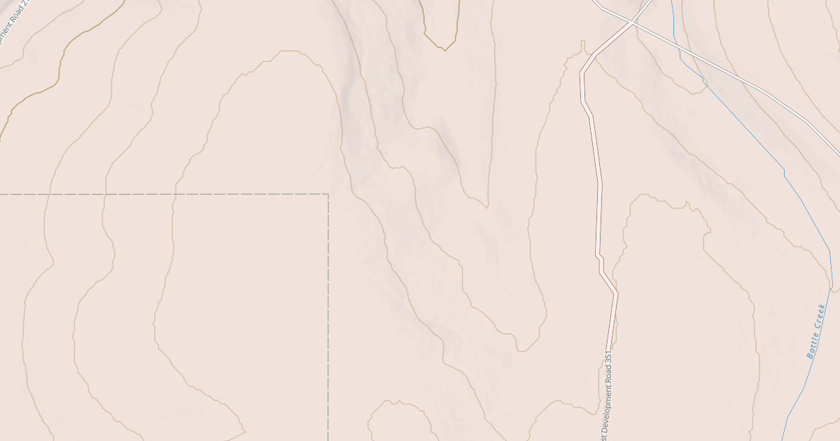 Map preview of USFS National Forest System Roads {8E100541-F50E-4A50-AC72-A10A8AD0E28E}