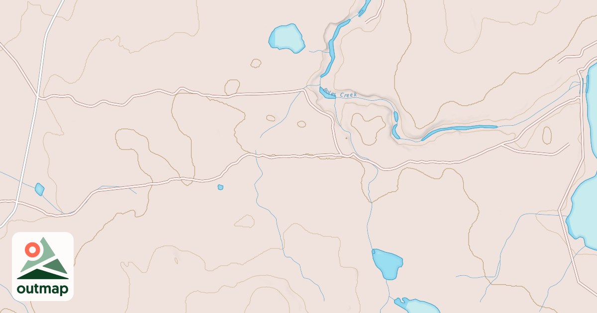 Map of MOWITZ SPUR A