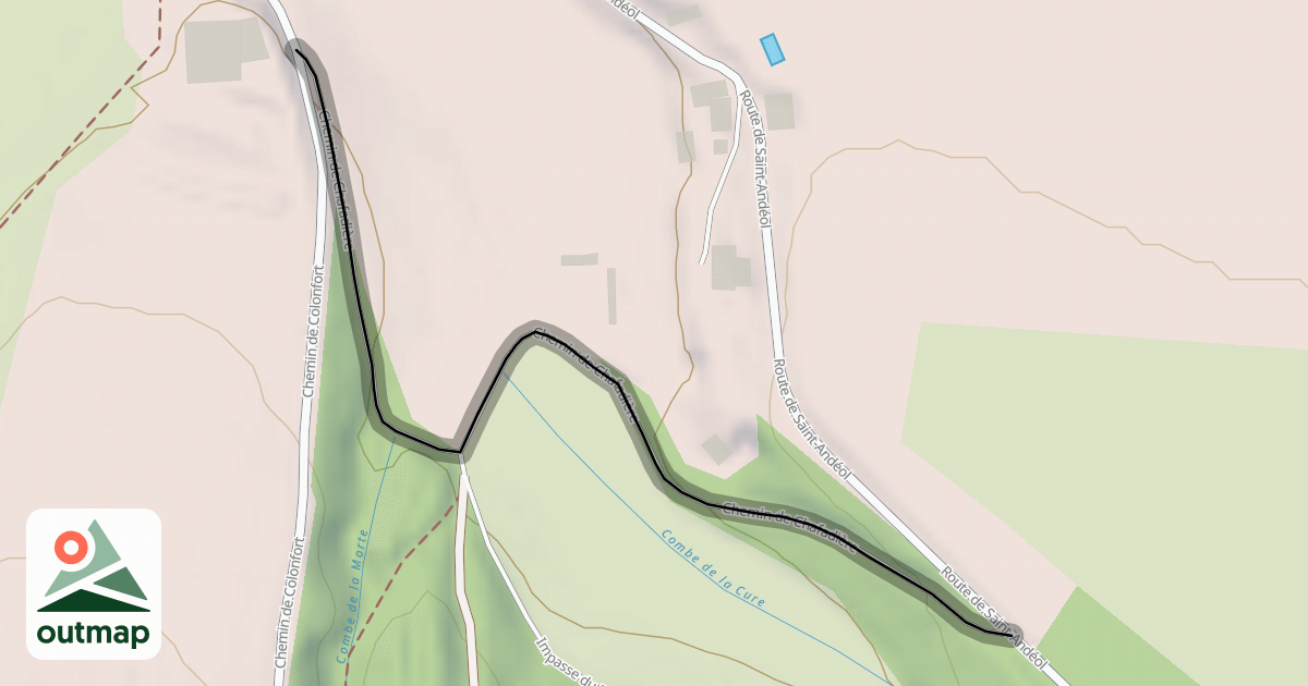 Map of Chemin de Chafadière