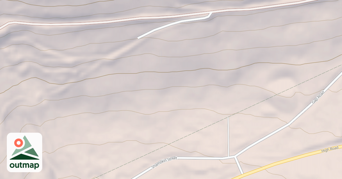Map of Anthracite Outdoor Adventure Area Trails