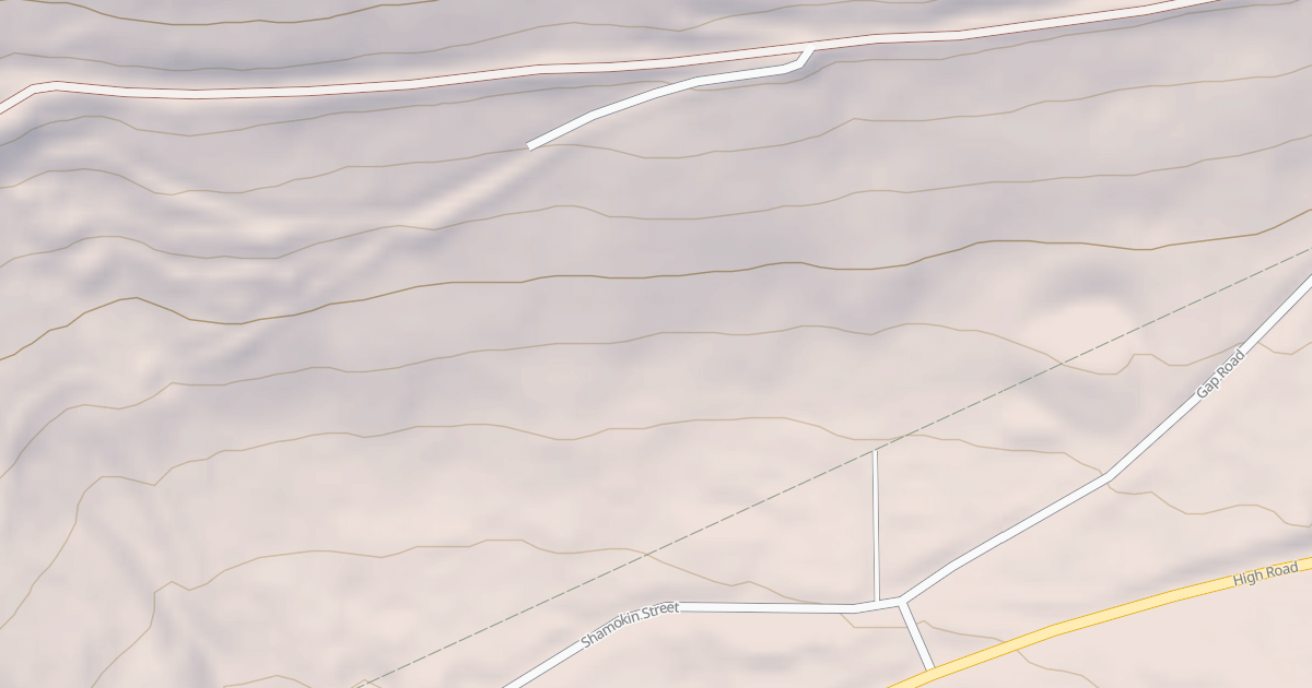 Map preview of Anthracite Outdoor Adventure Area Trails