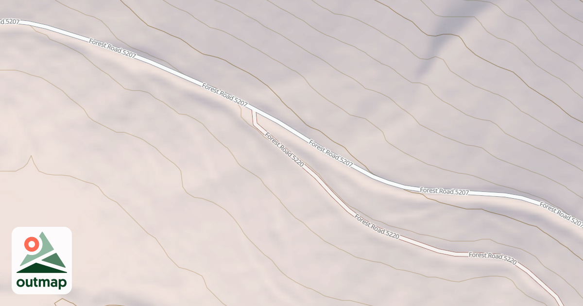 Map of FORKS WEST SIDE