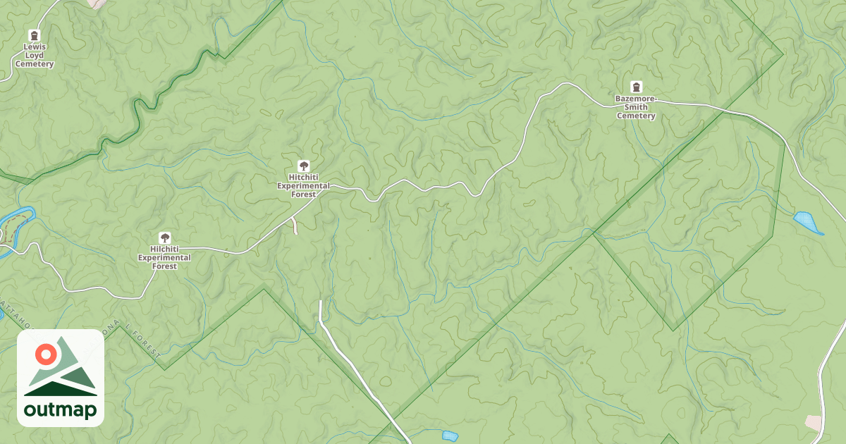 Map of CANEY