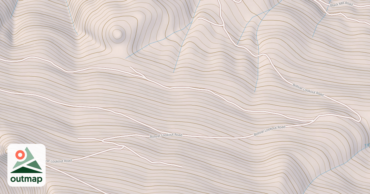 Map of BOLIVAR LO