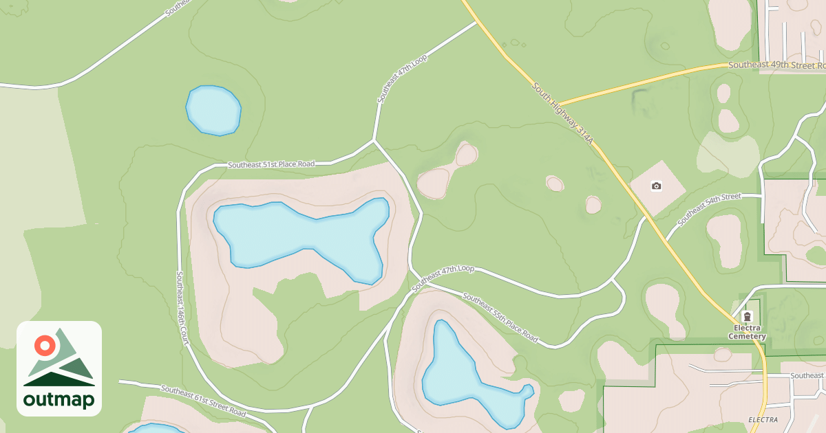 Map of TOMAHAWK, SE 47 LOOP