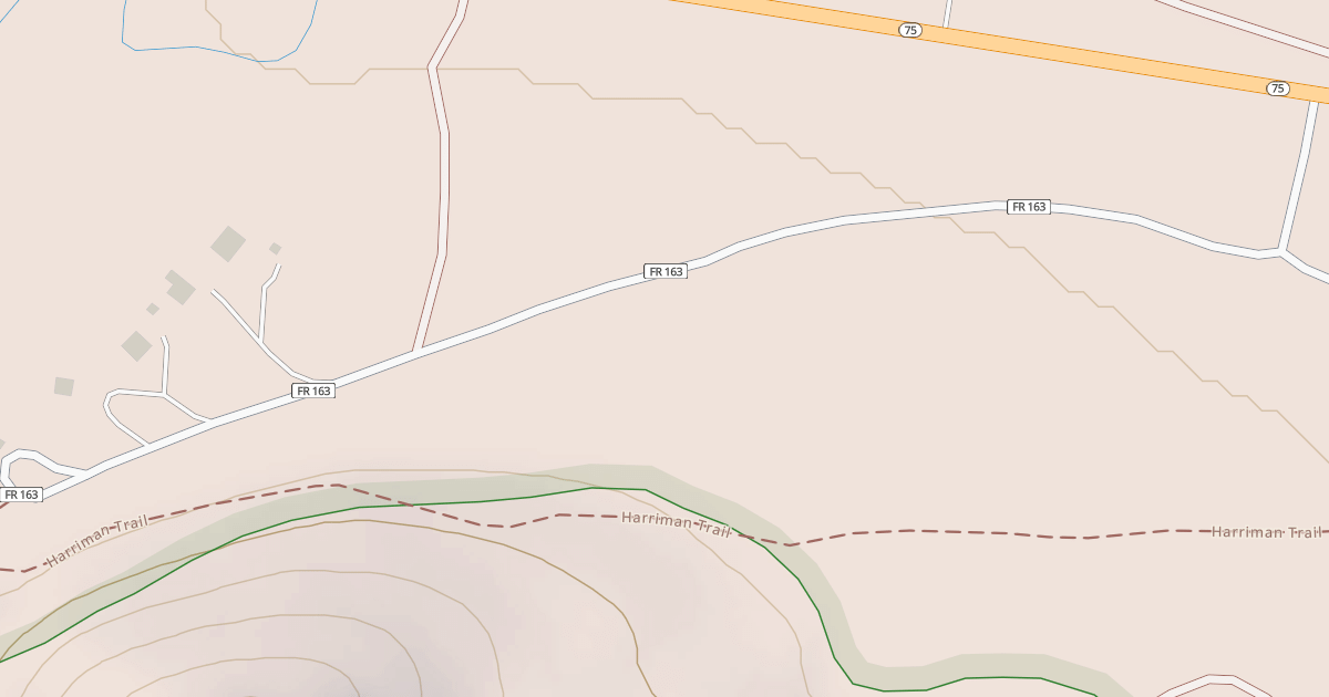 Map preview of LOWER BAKER CR SH RD