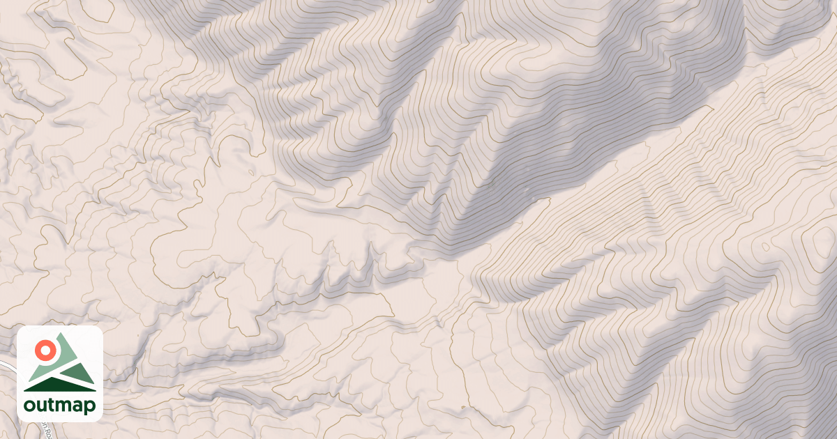 Map of BULL RUN GULCH