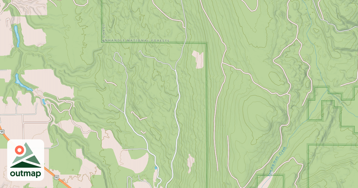 Map of CAMP NINE