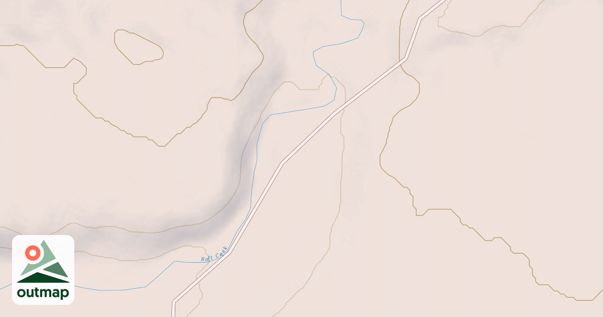 Map of Hatchet Lake