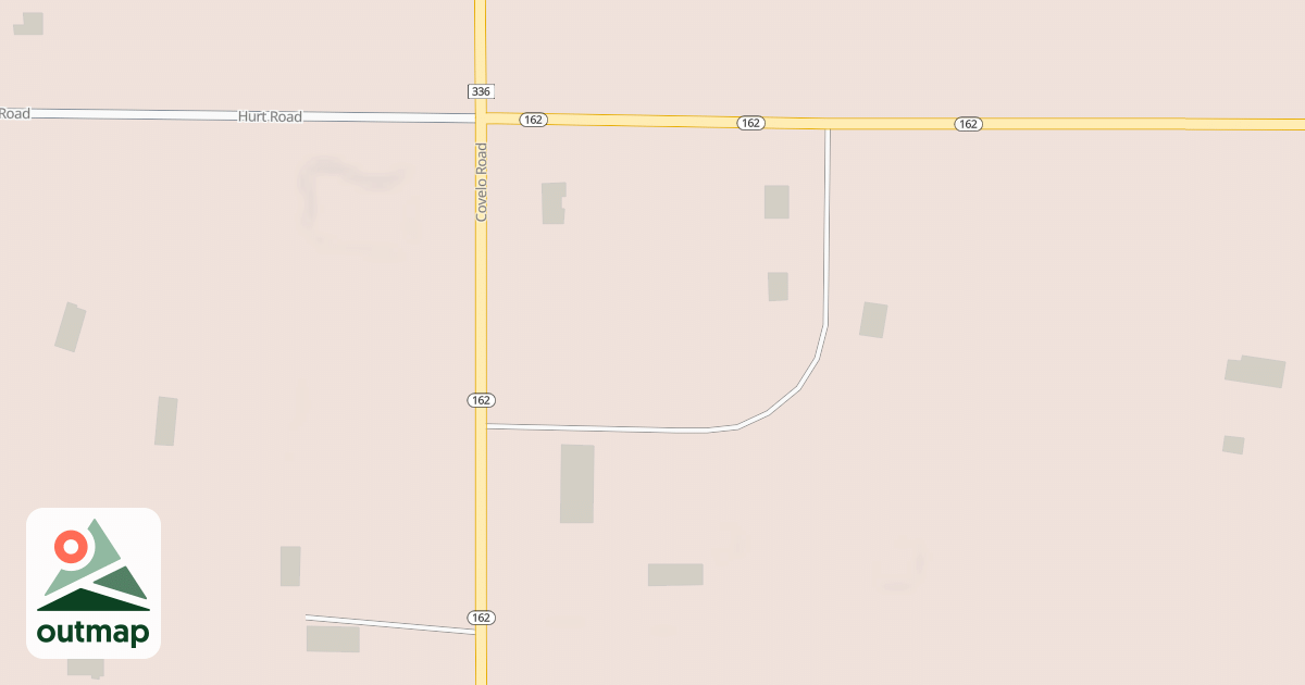 Map of COVELO ADM. SITE