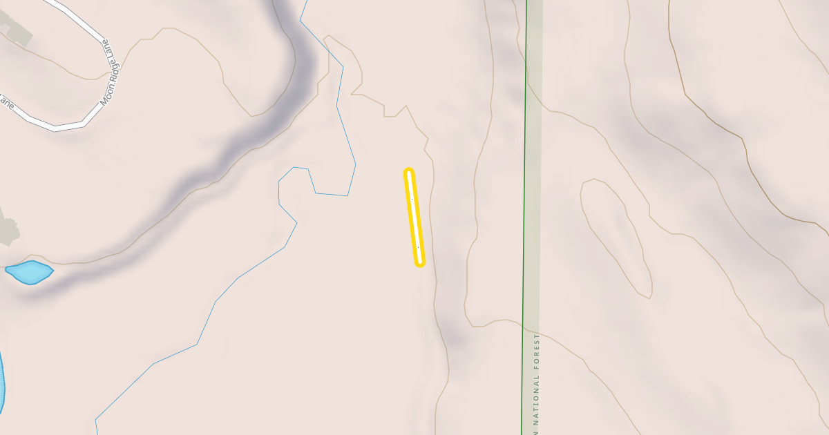 Map preview of Old Ditch Trail