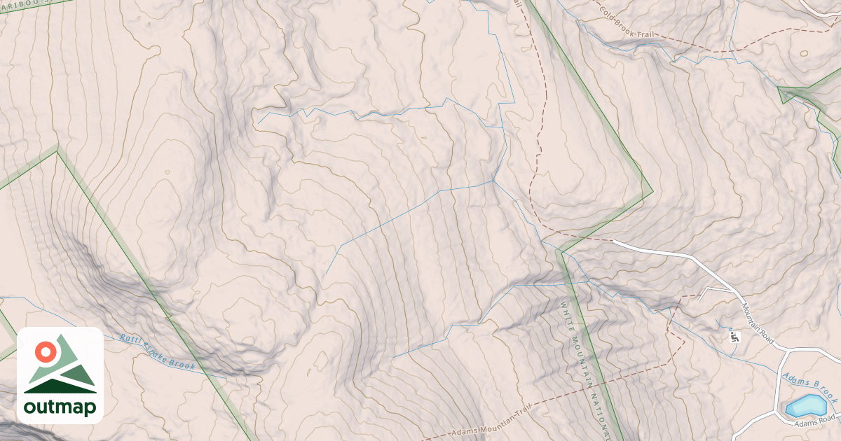 Map of High Peaks Snomo