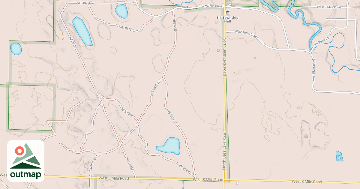 Map of 8523